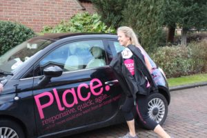 sarah-with-place-car