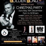 Golden Bond Christmas Party … with Honor Blackman!