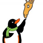 Giraffe & Penguin unite for Competition Time!